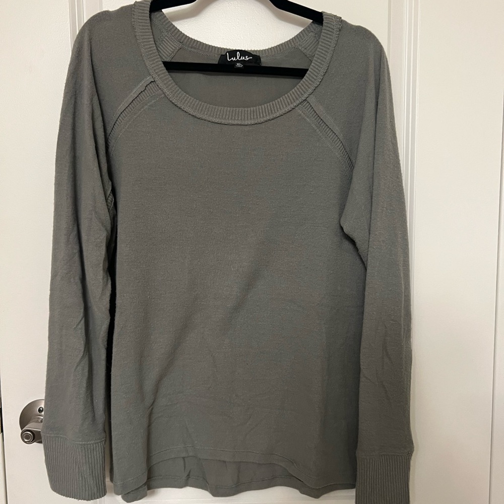 Lulus Army Green Long Sleeve